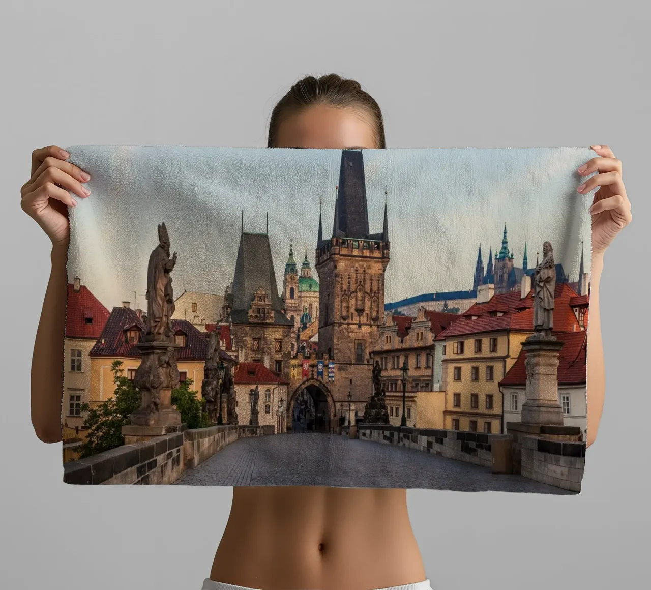 PRAG 06 asciugamano da bagno da Tom Uhlenberg