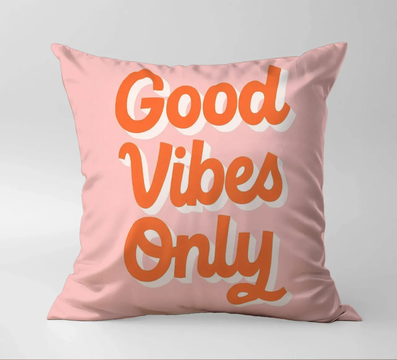 Good Vibes Only cuscino da PurePeachStudio