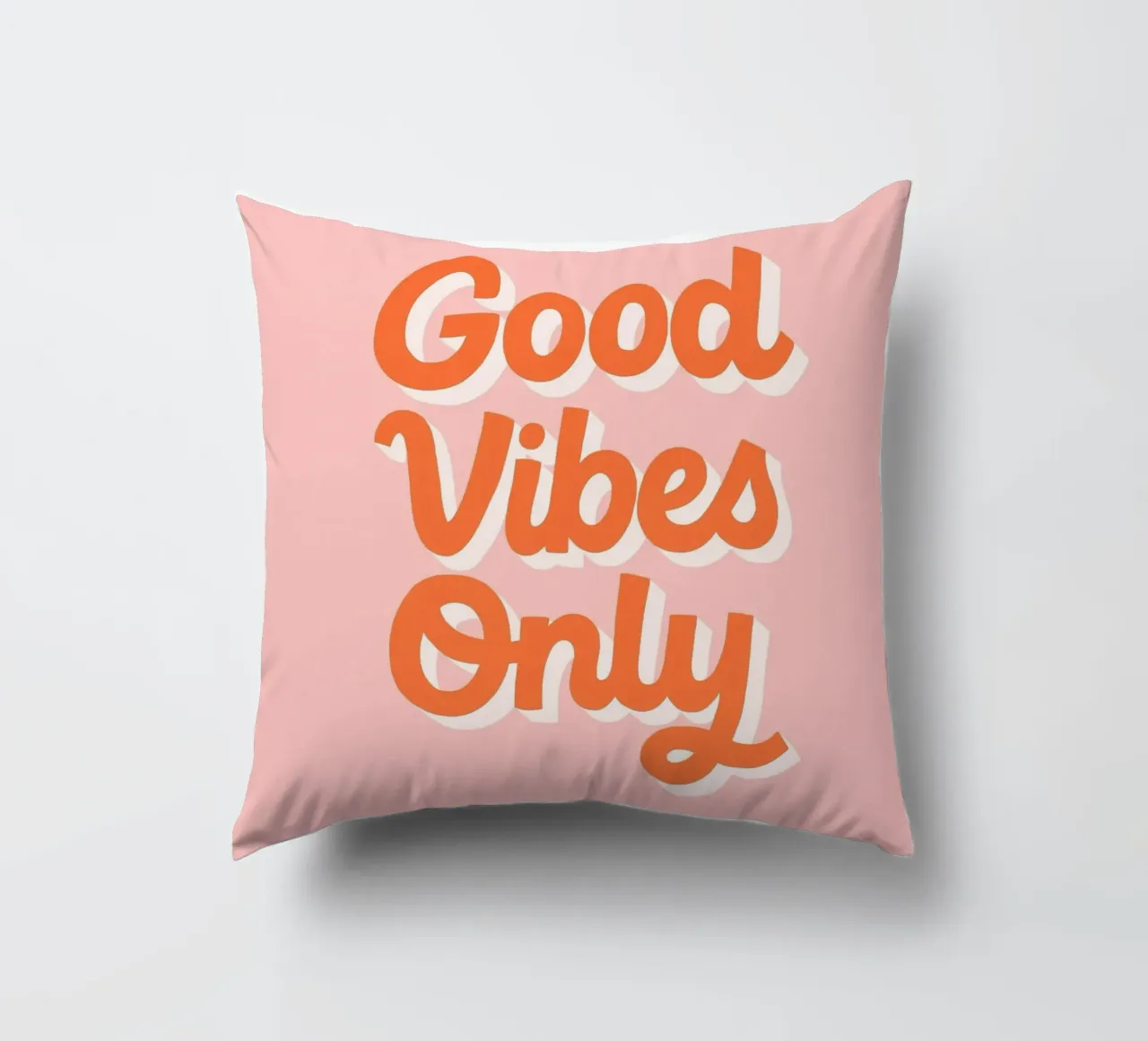 Good Vibes Only cuscino da PurePeachStudio