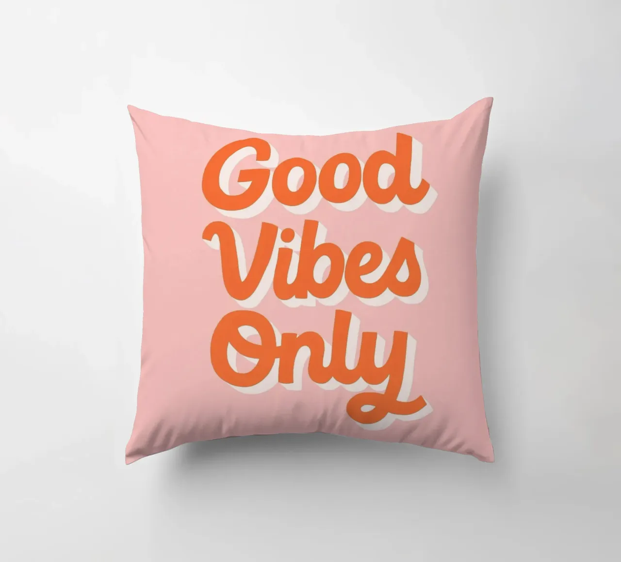 Good Vibes Only cuscino da PurePeachStudio