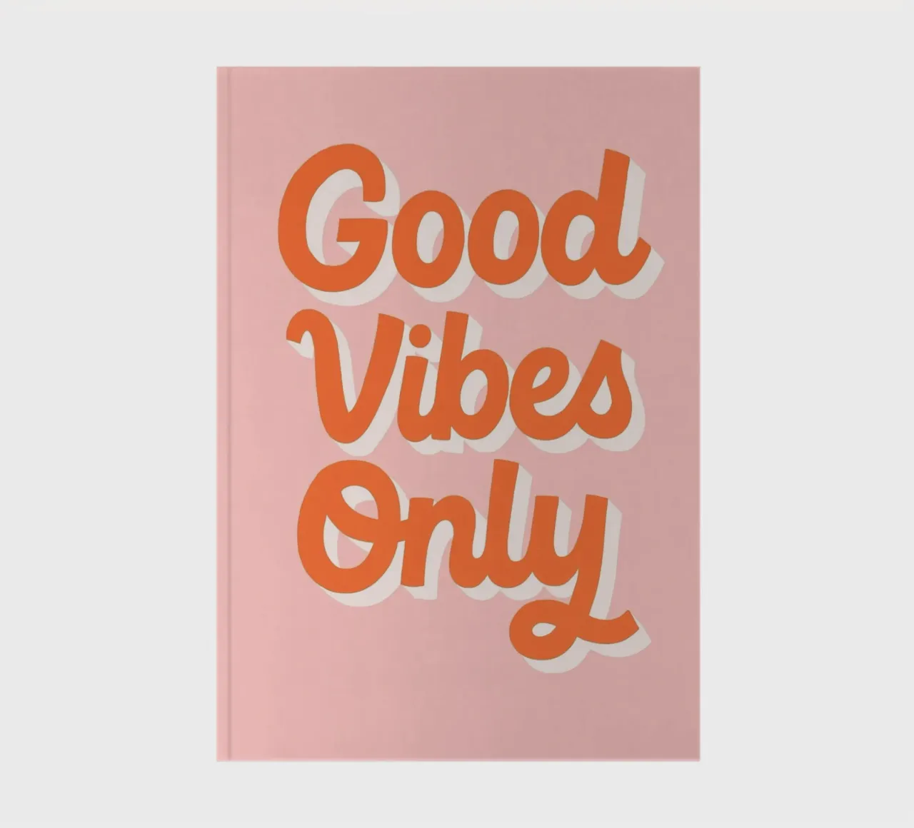 Good Vibes Only carnet de notes de PurePeachStudio