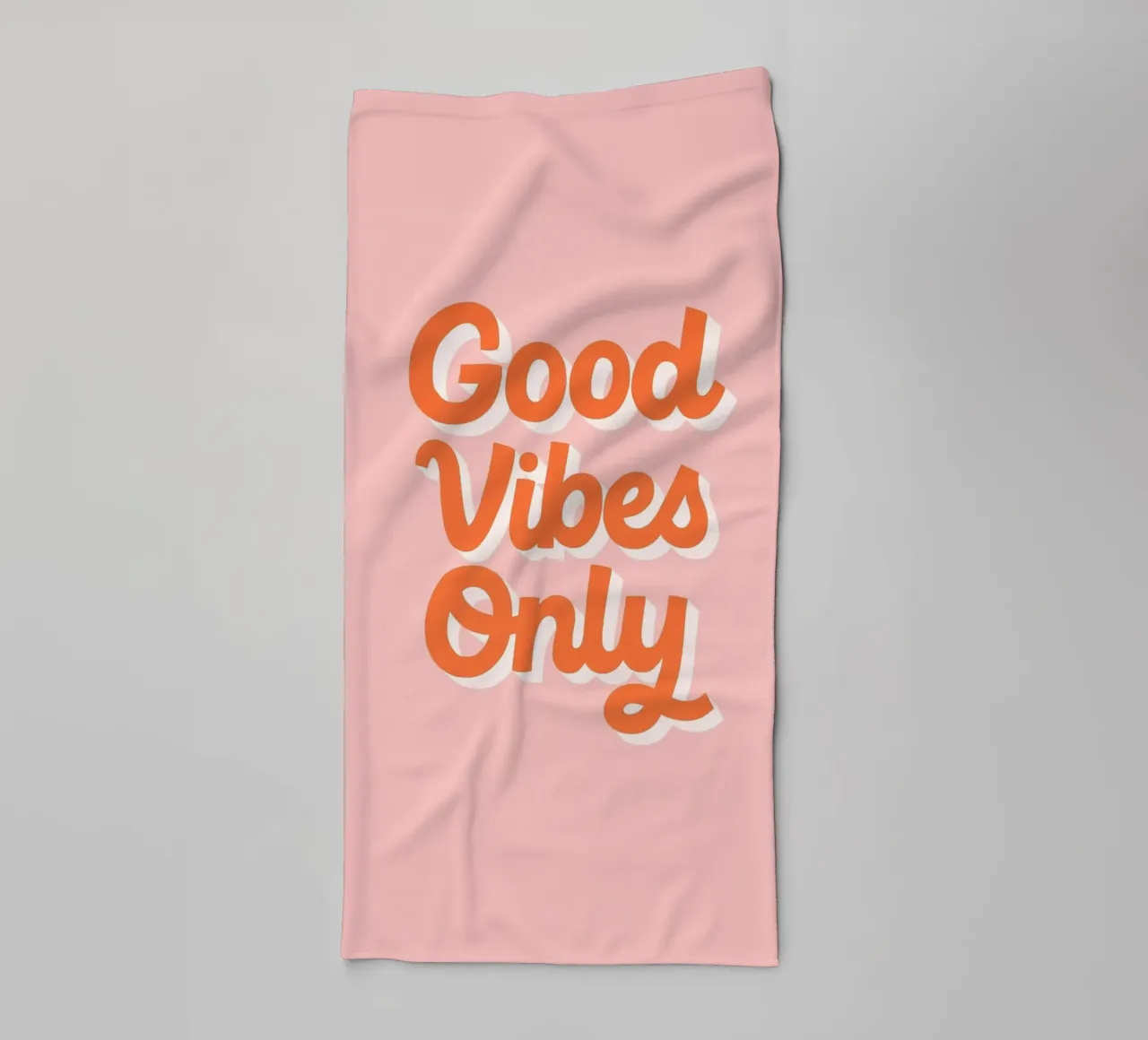 Good Vibes Only serviette de bain de PurePeachStudio