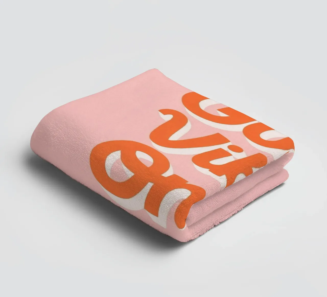Good Vibes Only serviette de bain de PurePeachStudio