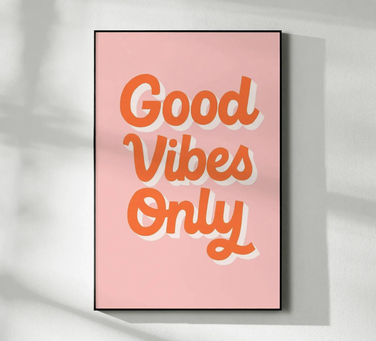 Good Vibes Only plexiglass da PurePeachStudio