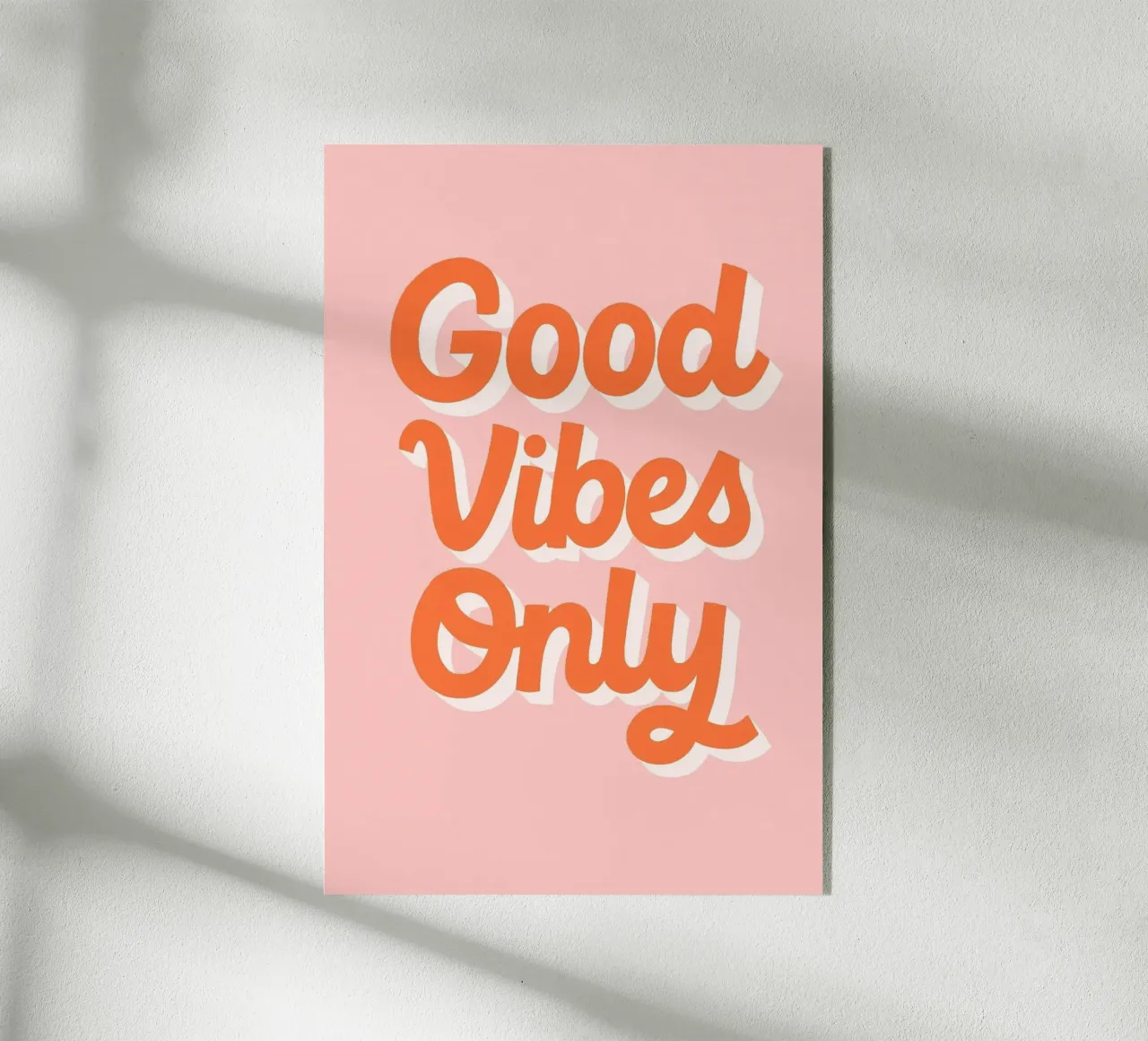 Good Vibes Only plexiglass da PurePeachStudio