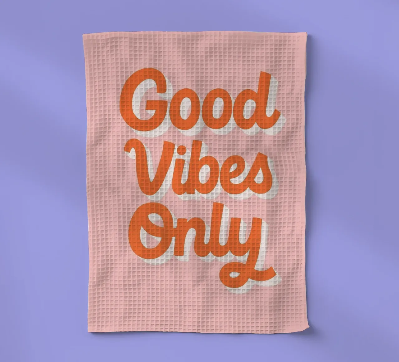 Good Vibes Only canovaccio da cucina da PurePeachStudio