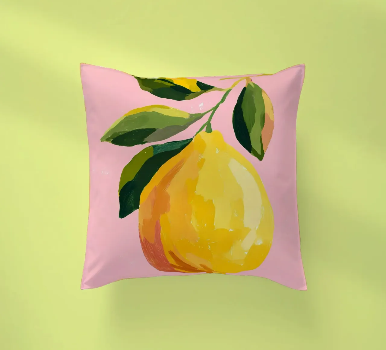 Limone fresco cuscino da IamHomeStudio