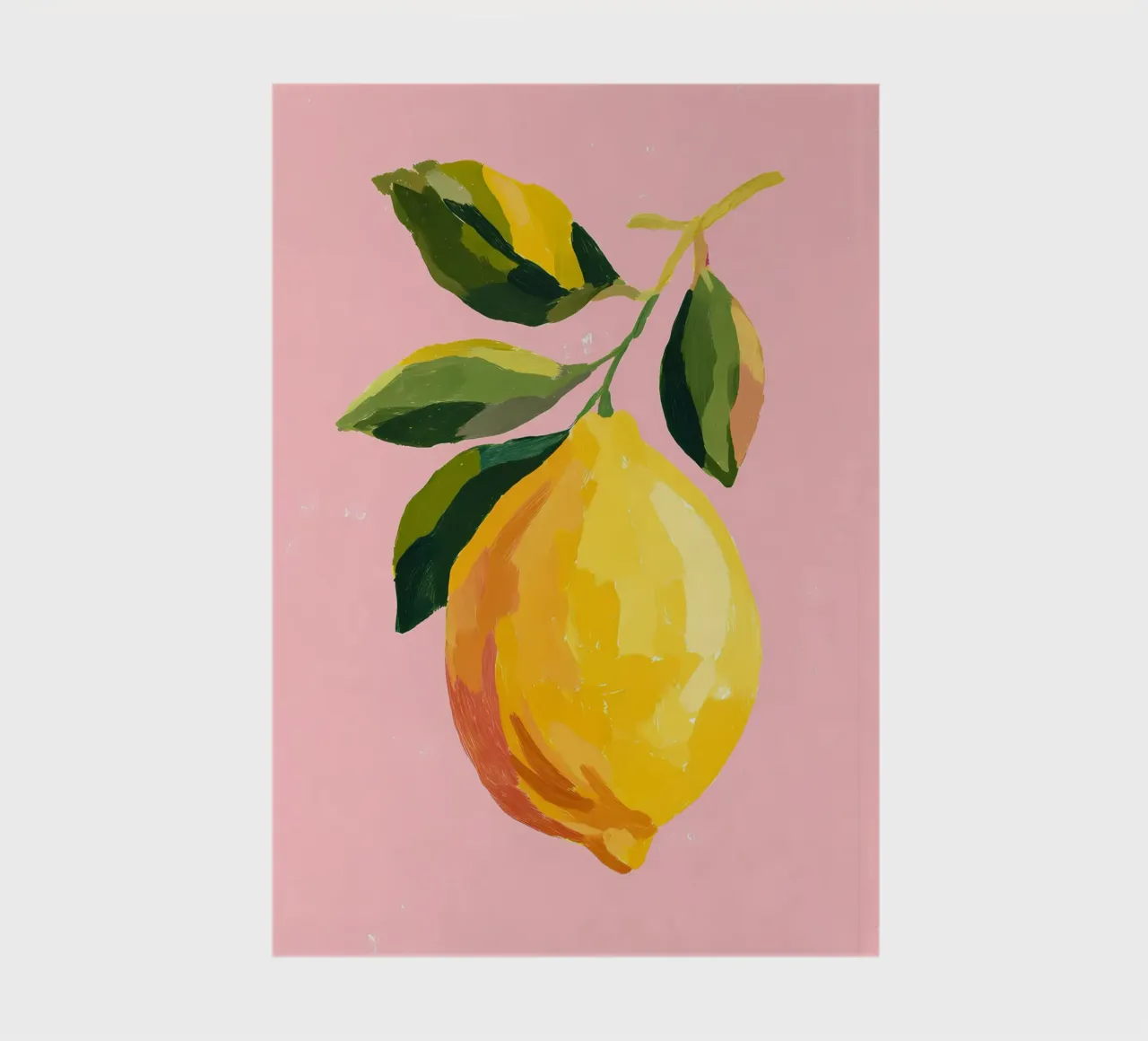 Limone fresco diario da IamHomeStudio