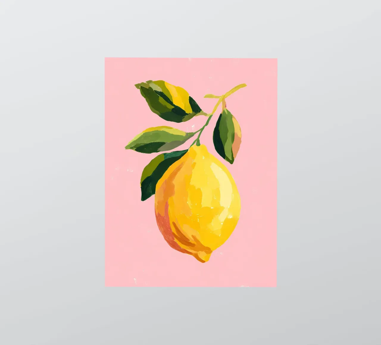 Limone fresco adesivo da IamHomeStudio