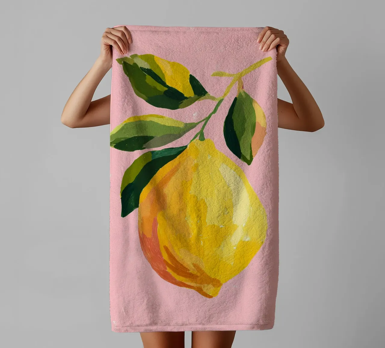 Frische Zitrone Handtuch von IamHomeStudio