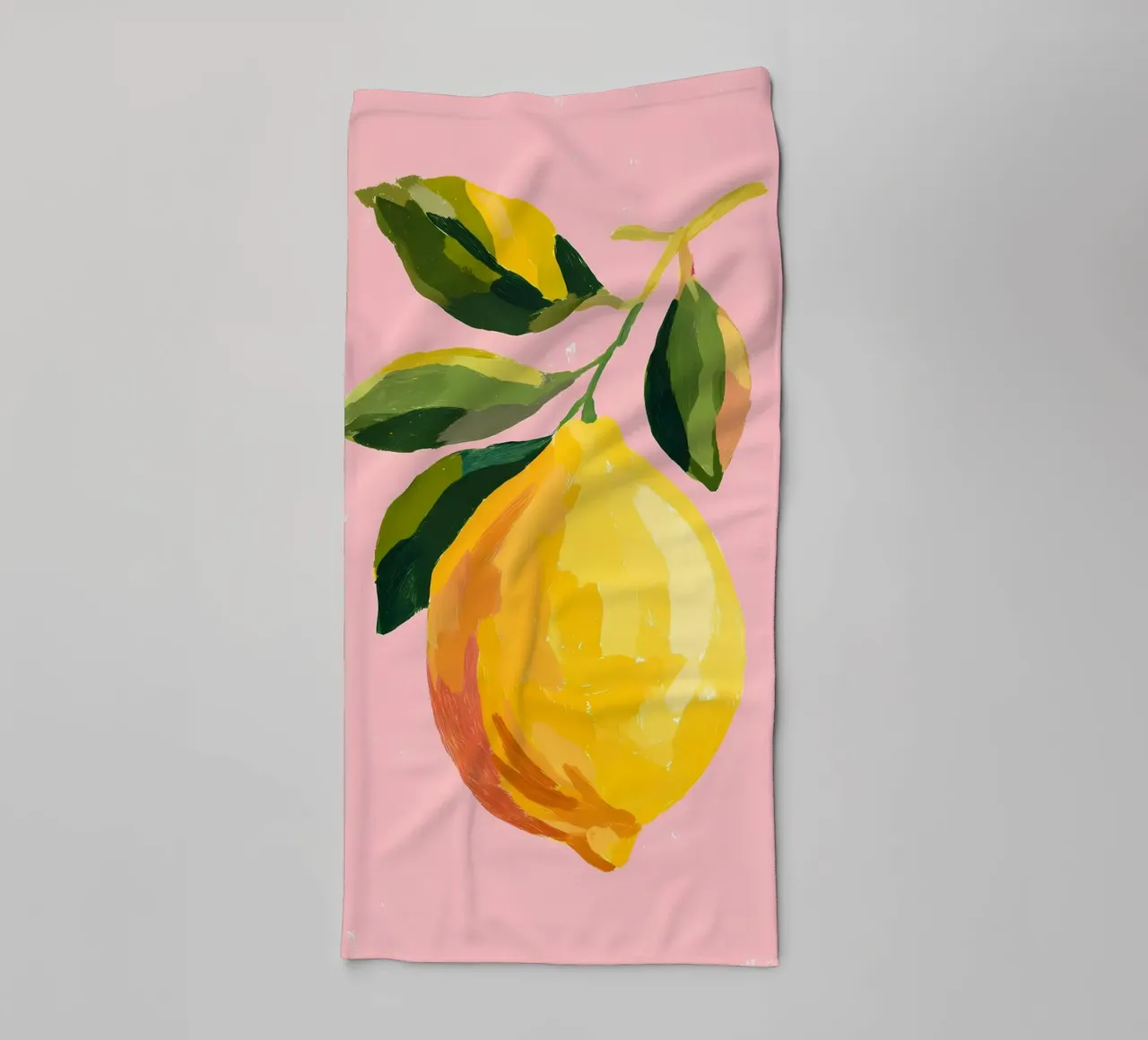 Frische Zitrone Handtuch von IamHomeStudio