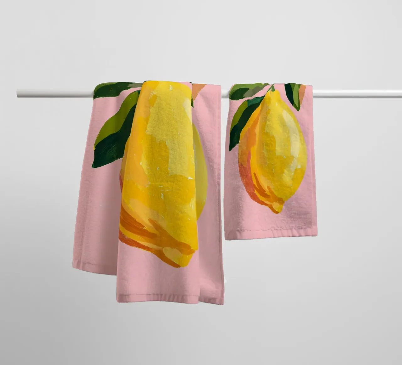 Frische Zitrone Handtuch von IamHomeStudio