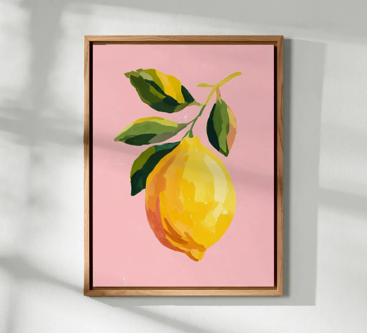 Limone fresco alluminio dibond da IamHomeStudio