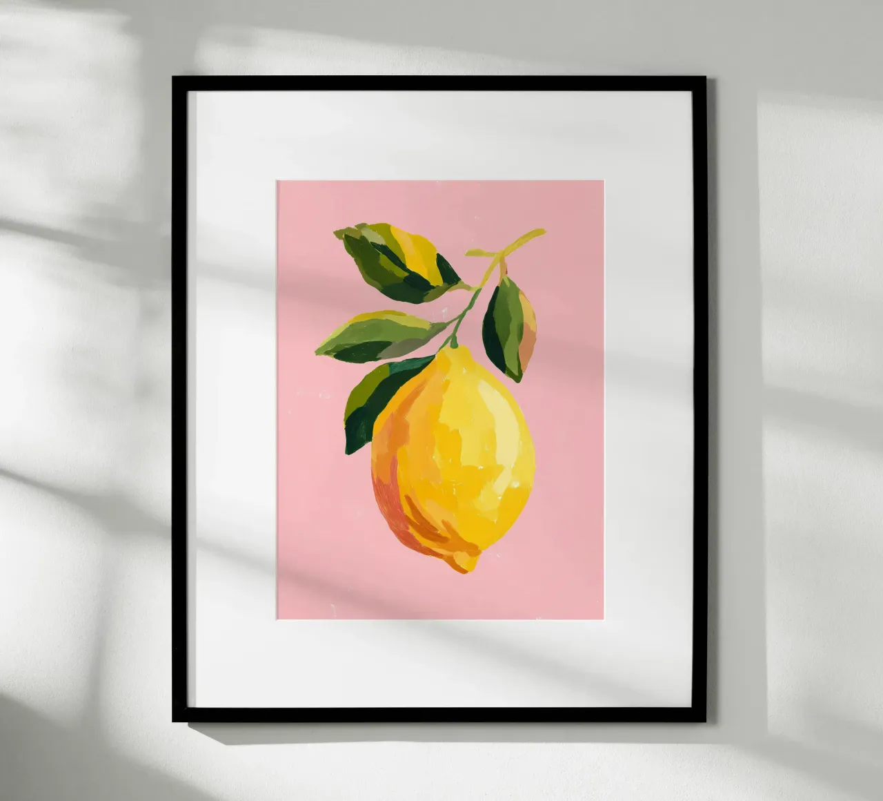 Limón fresco hahnemühle de IamHomeStudio