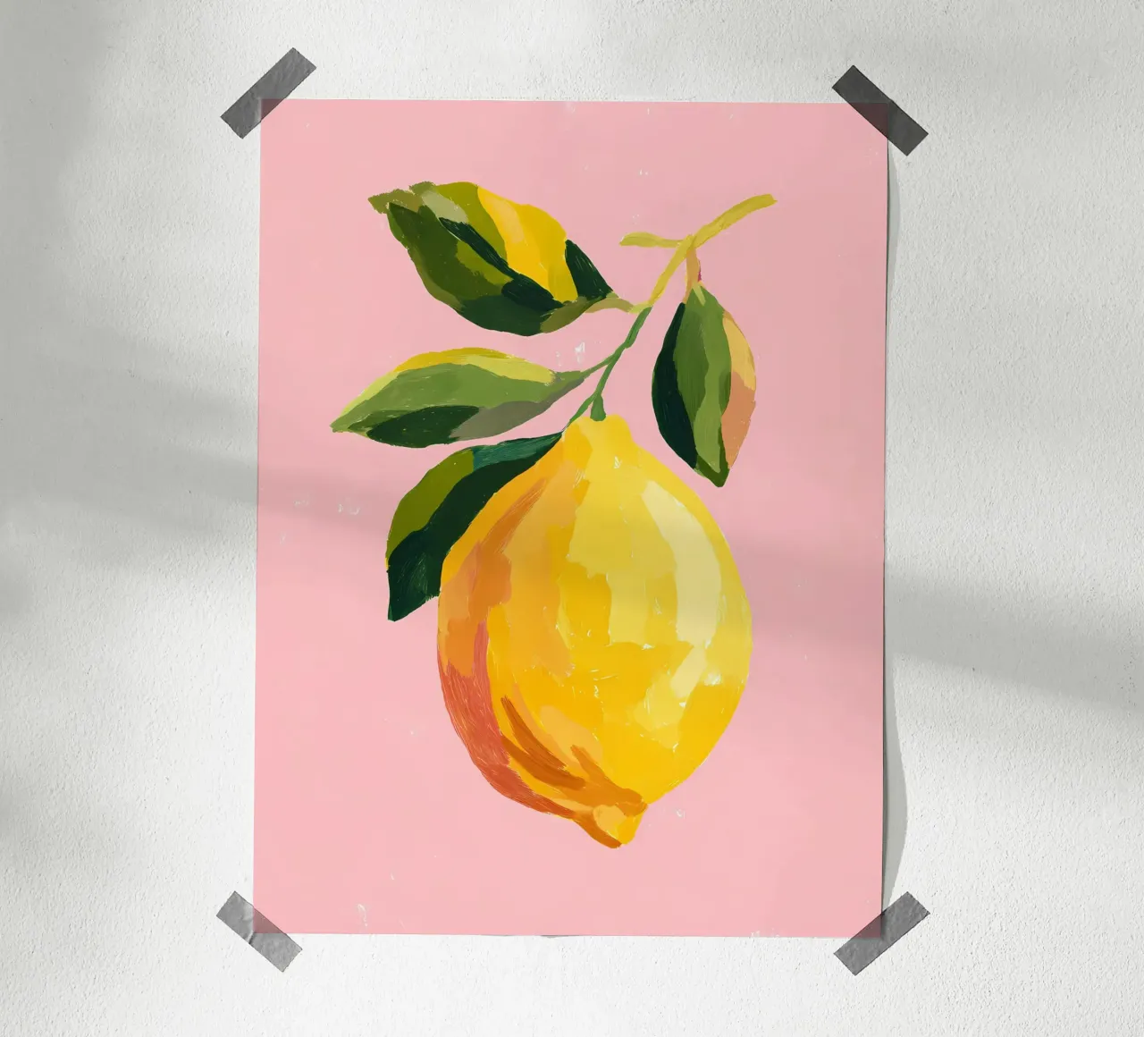 Limón fresco hahnemühle de IamHomeStudio