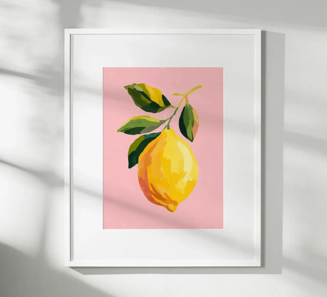 Limón fresco hahnemühle de IamHomeStudio