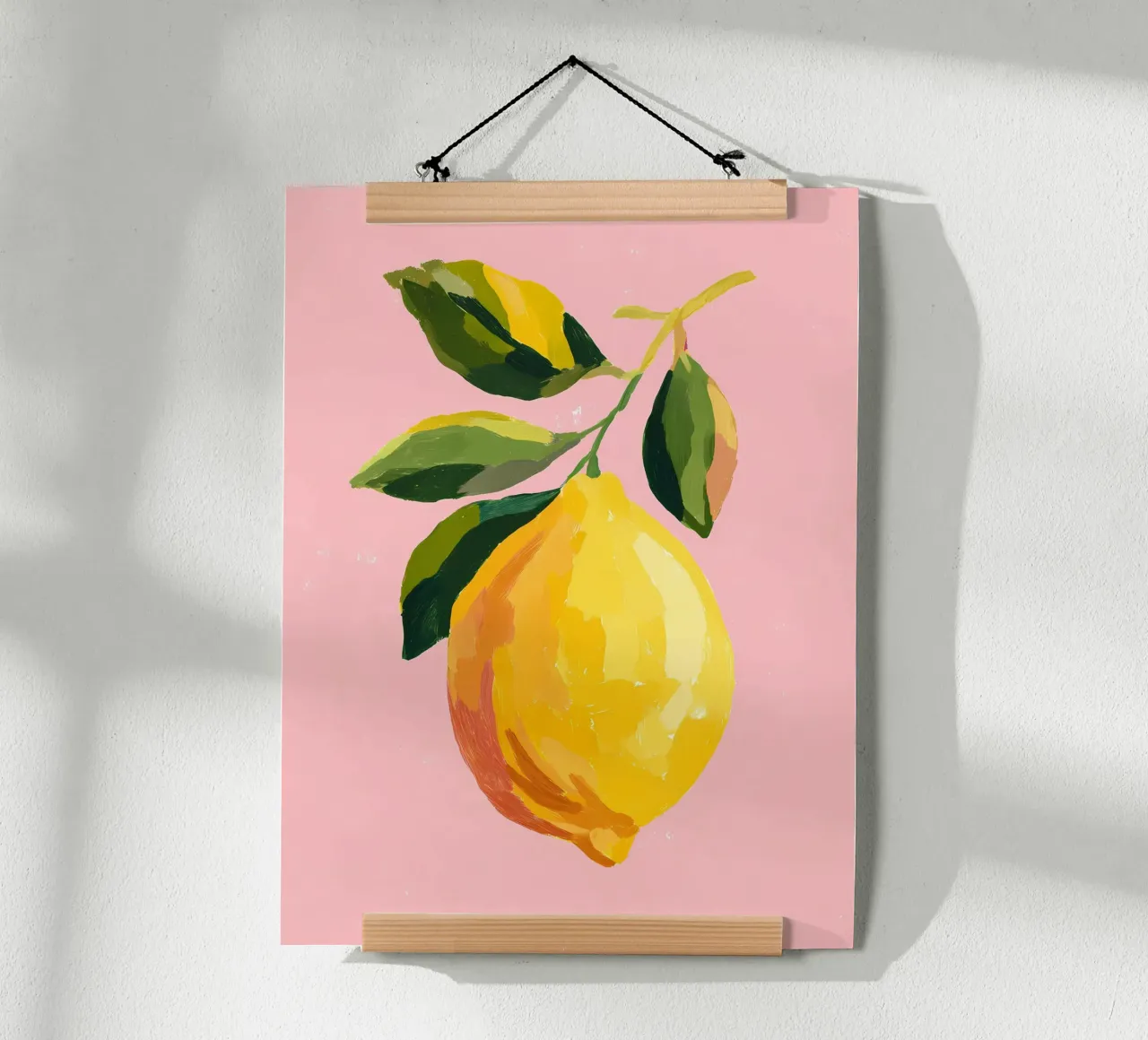Limón fresco hahnemühle de IamHomeStudio