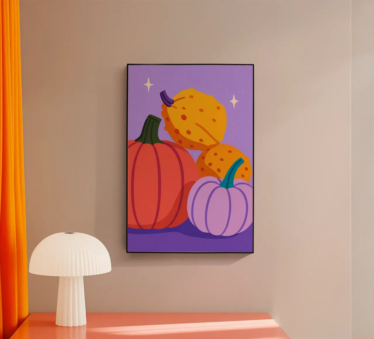 Zucche plexiglass da PurePeachStudio