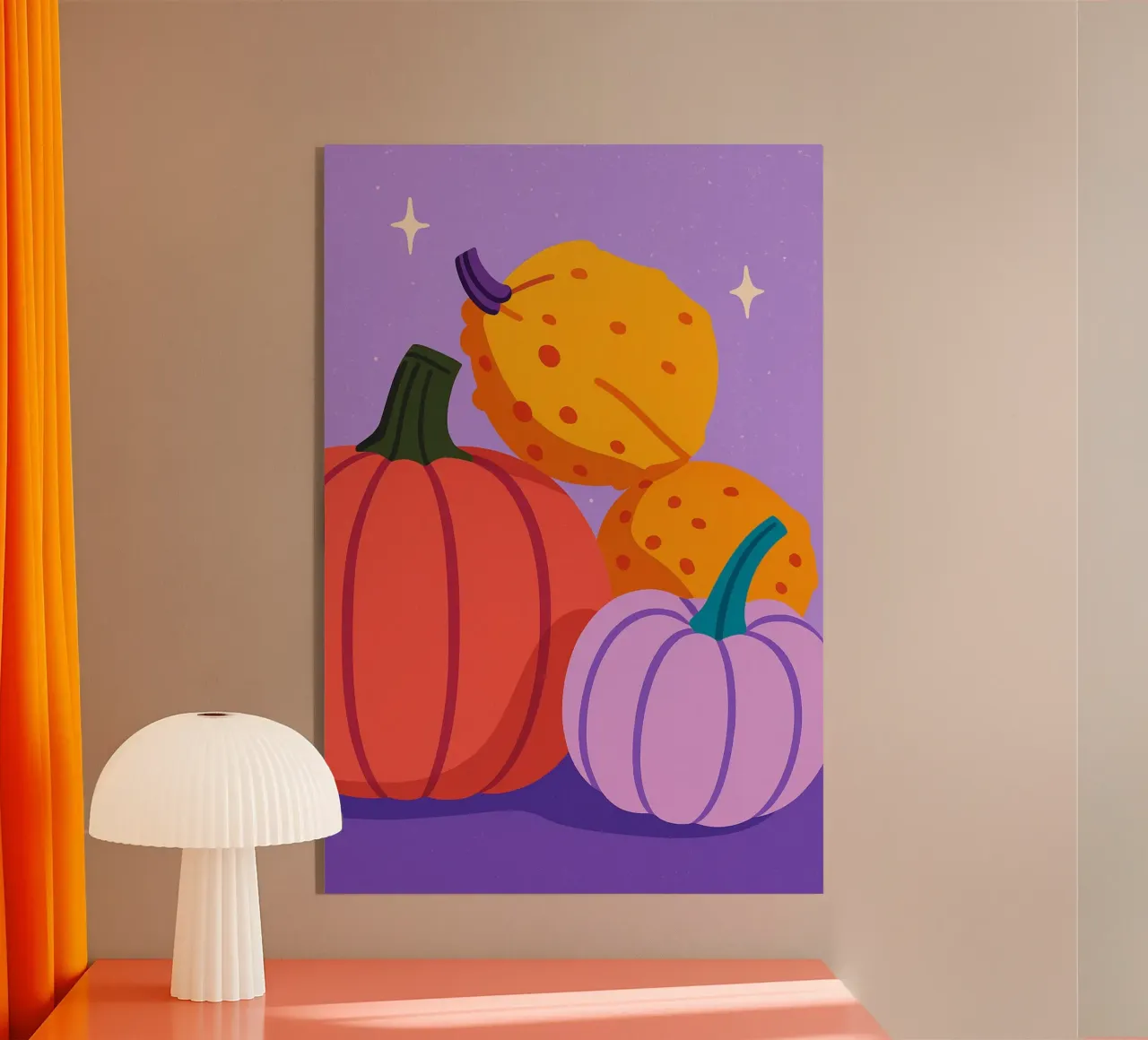 Zucche plexiglass da PurePeachStudio