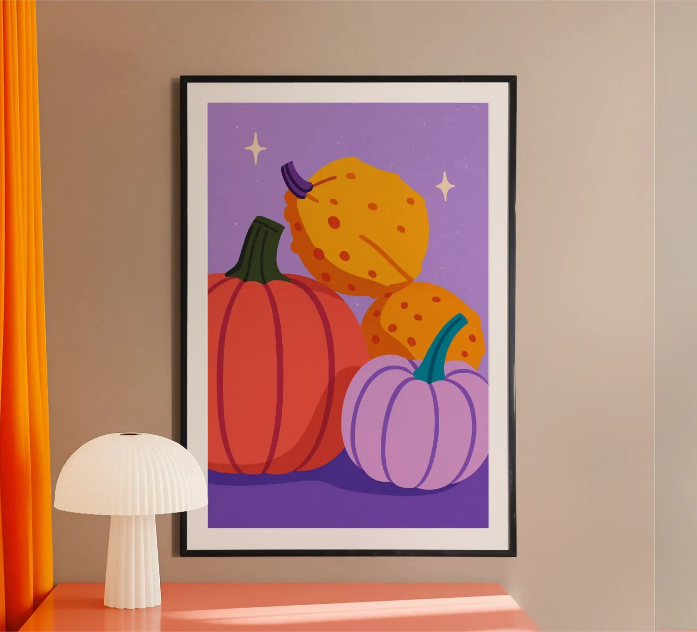 Zucche poster da PurePeachStudio