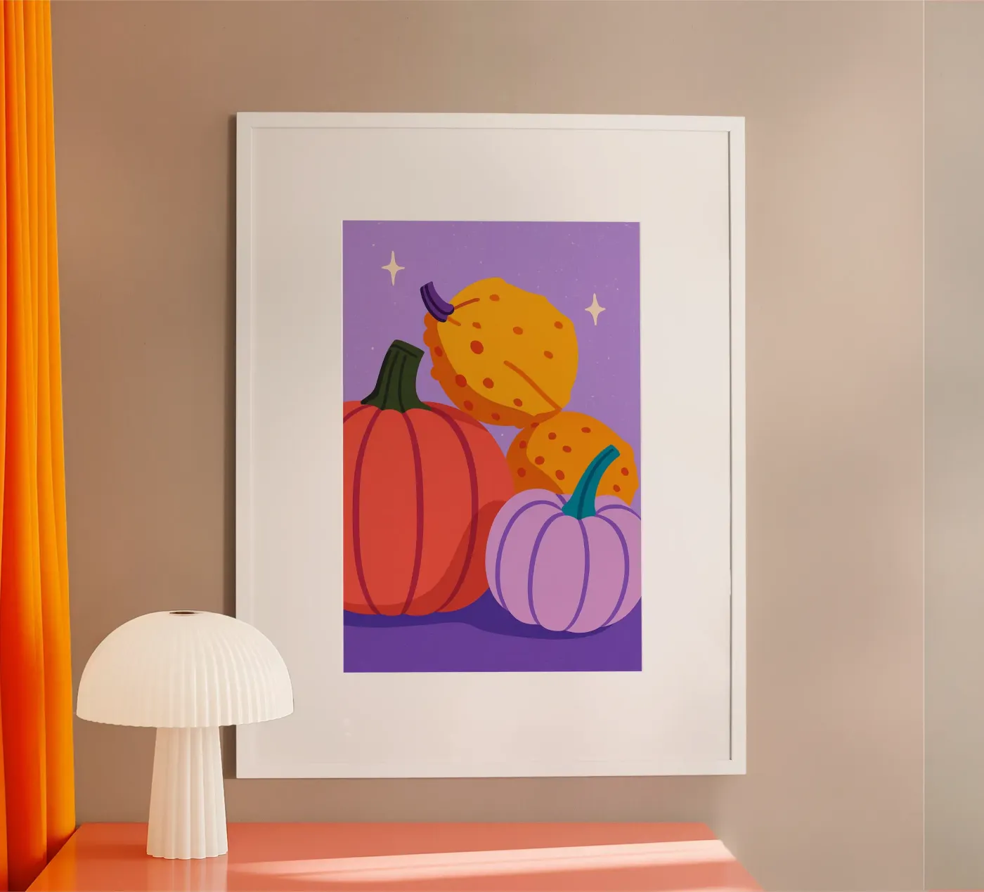 Zucche poster da PurePeachStudio