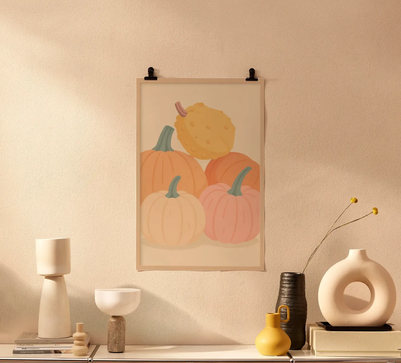 Pumpkins Poster von PurePeachStudio