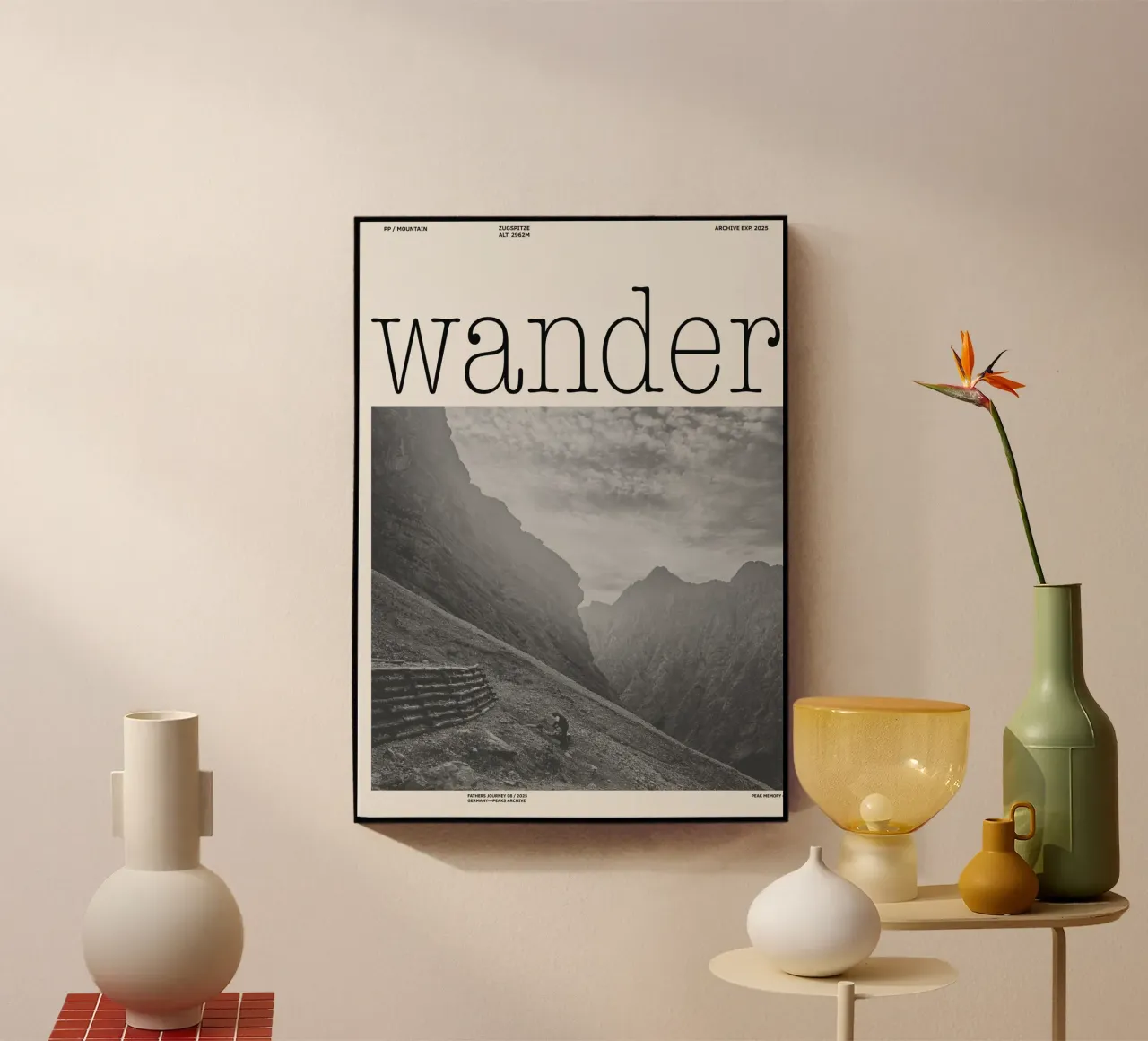 wander Acryl-Glas von PurePeachStudio