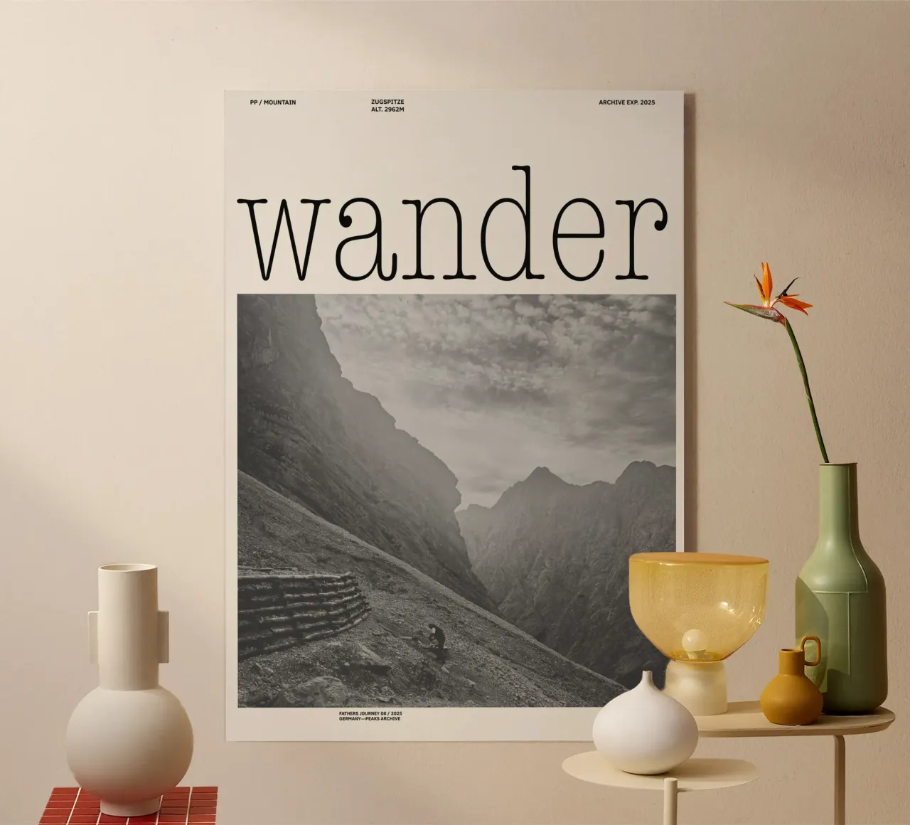 wander Acryl-Glas von PurePeachStudio