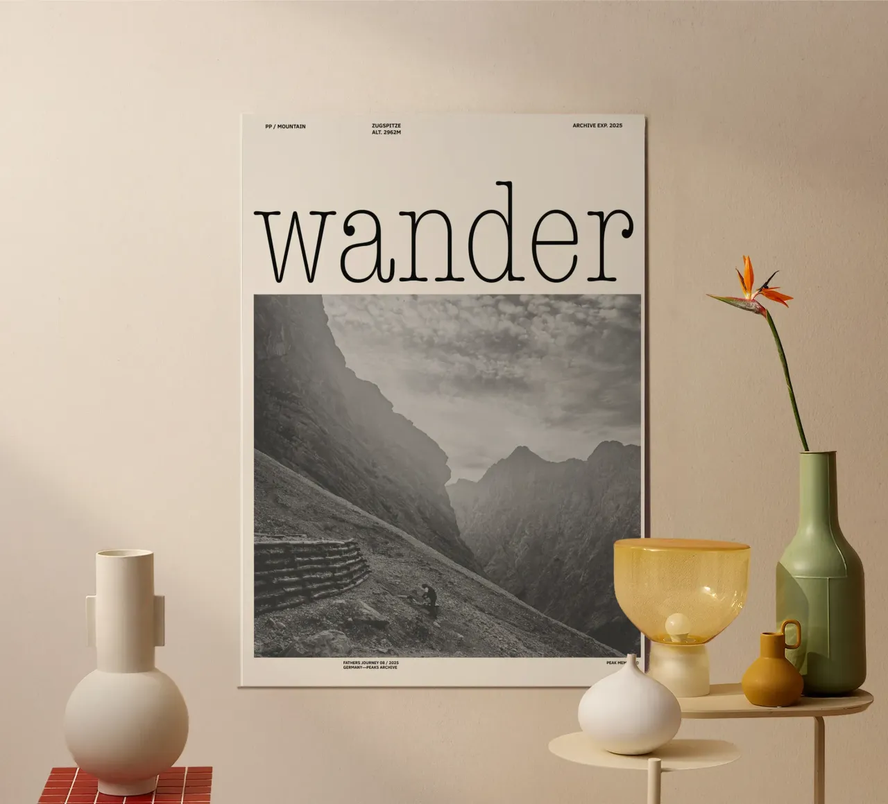 wander poster da PurePeachStudio
