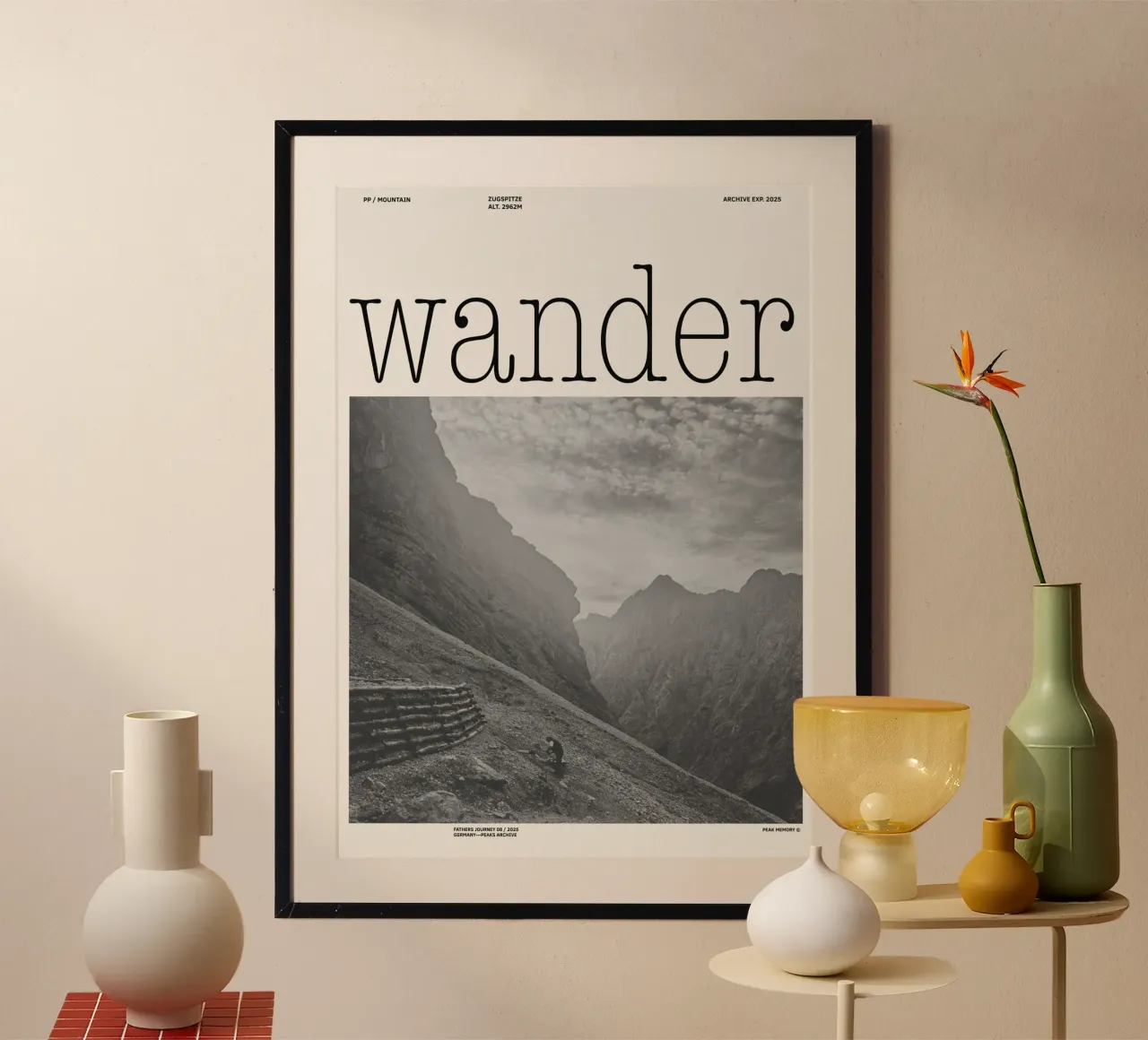 wander poster da PurePeachStudio