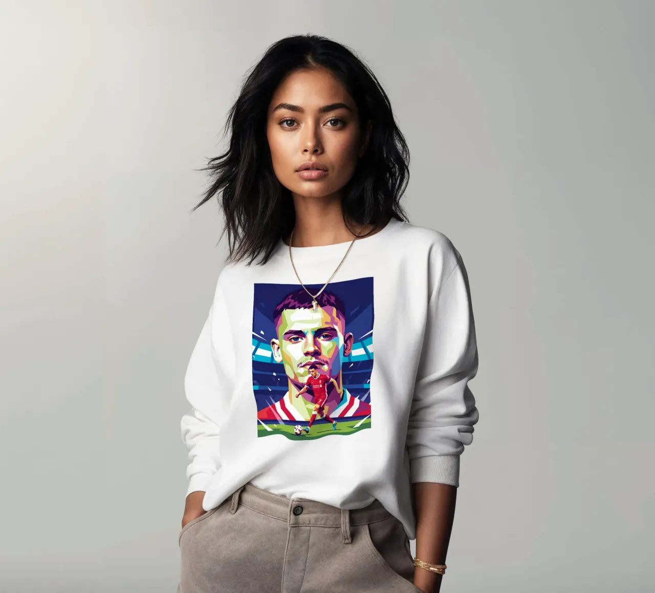 Florian Wirtz WPAP-Kunststil Sweatshirt von Hantamrata