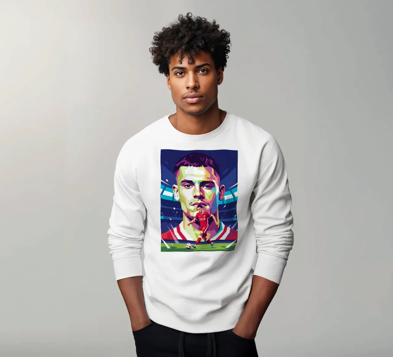 Florian Wirtz WPAP-Kunststil Sweatshirt von Hantamrata