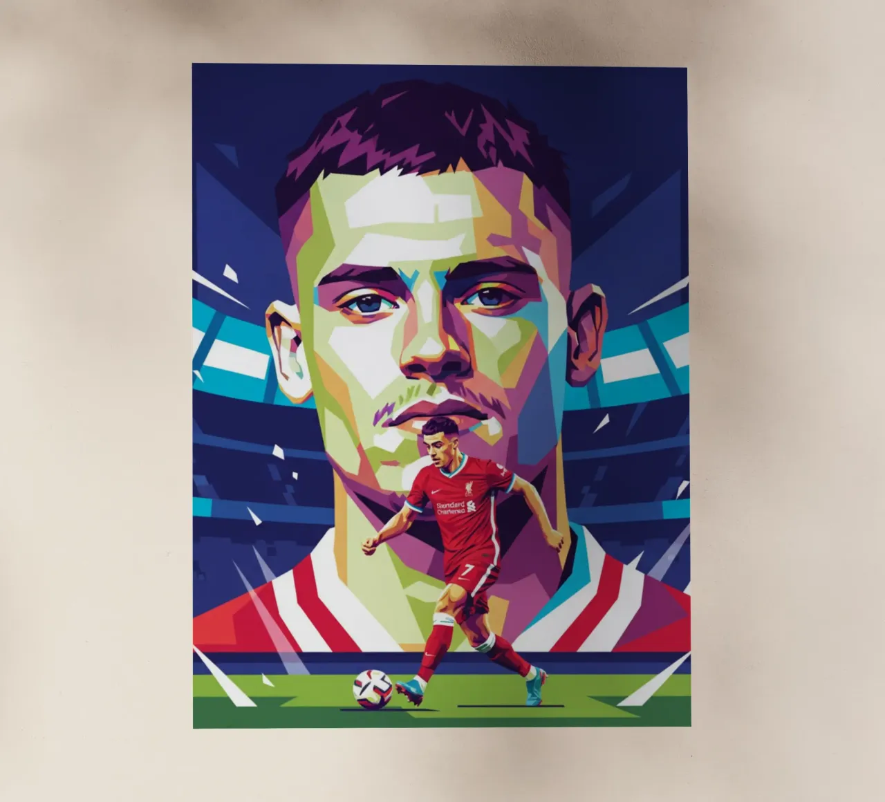 Stile artistico di Florian Wirtz WPAP pellicola backlit da Hantamrata