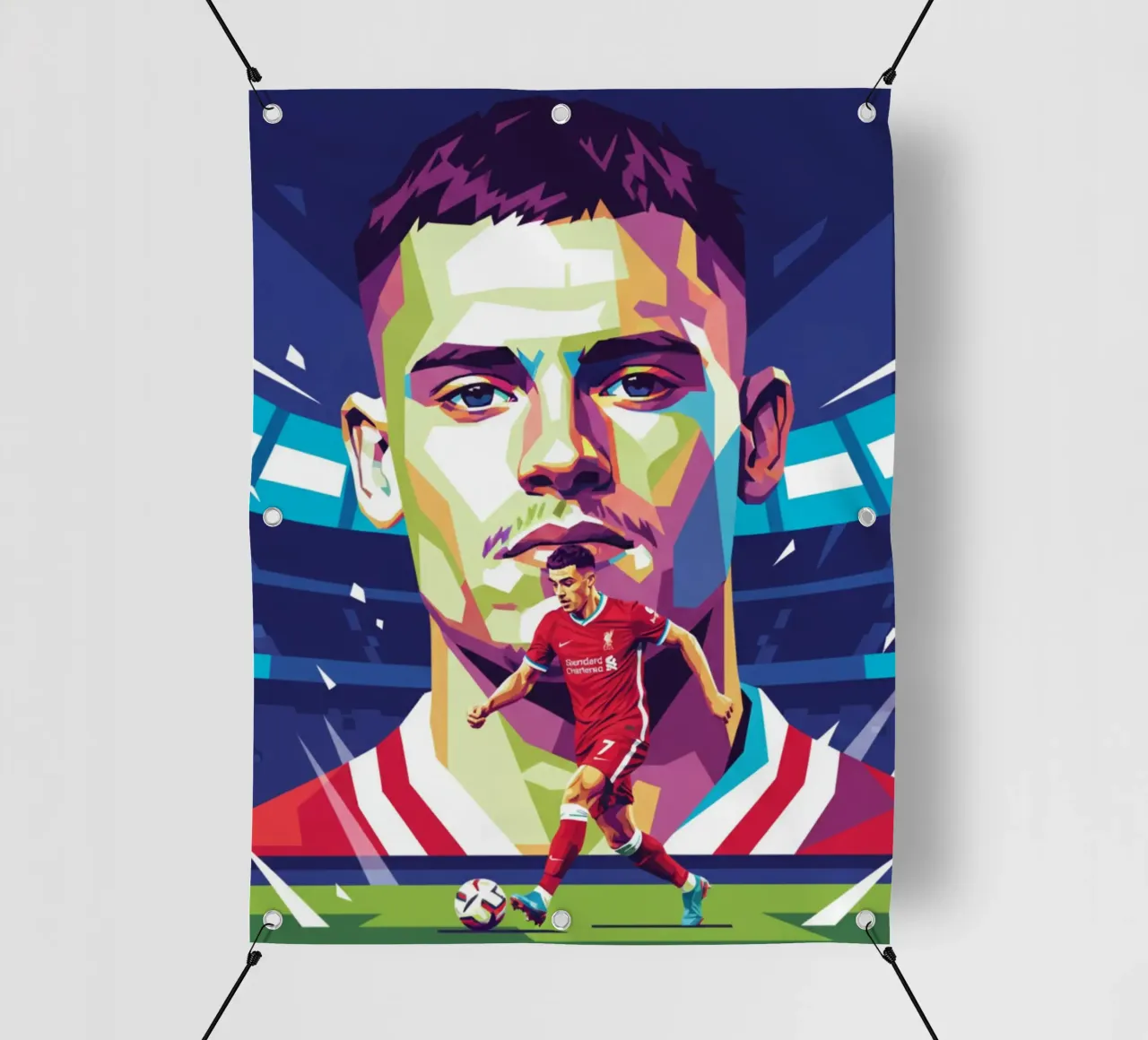 Stile artistico di Florian Wirtz WPAP telo in pvc da Hantamrata