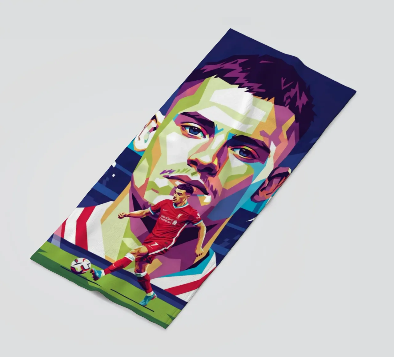 Stile artistico di Florian Wirtz WPAP telo mare da Hantamrata