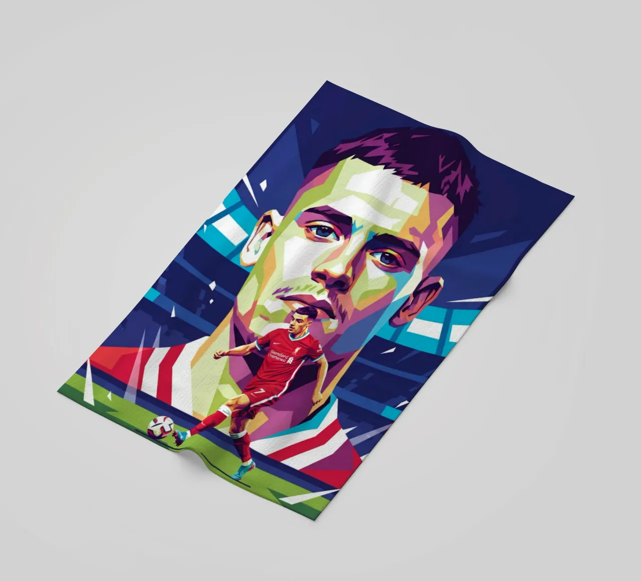 Stile artistico di Florian Wirtz WPAP telo mare da Hantamrata