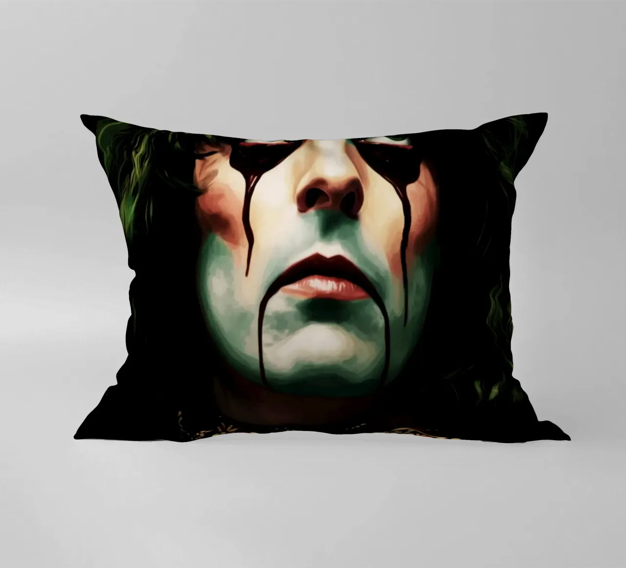 Stile Alice Cooper cuscino da Lembayung art