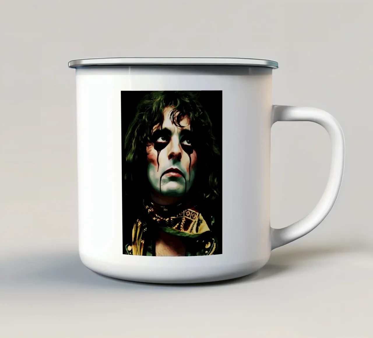 Stile Alice Cooper tazza in smalto da Lembayung art