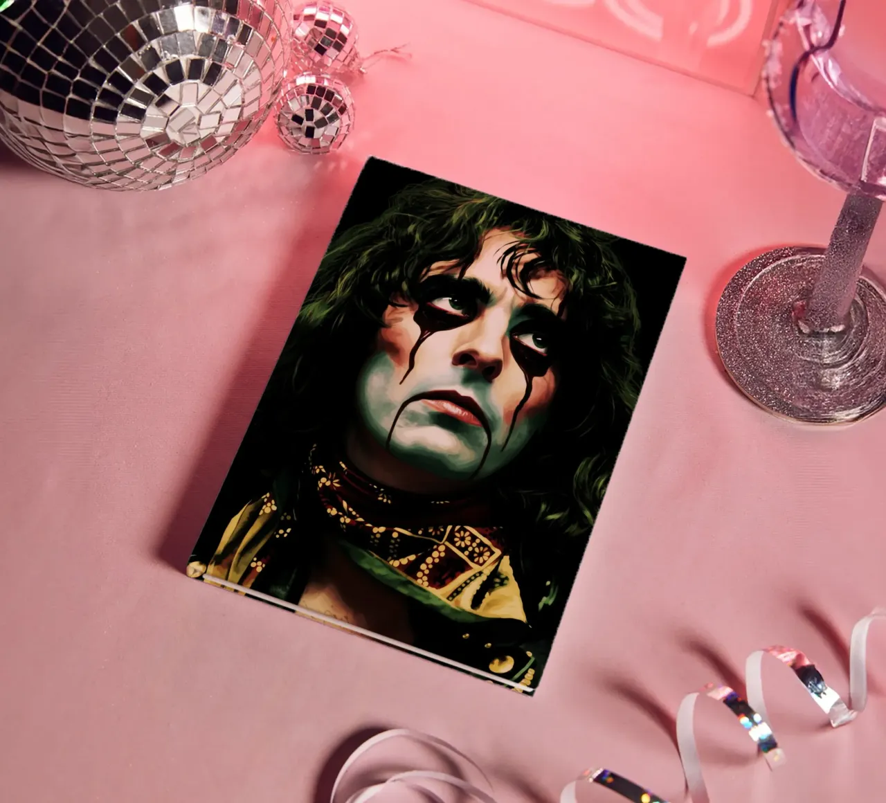 Alice Cooper style notebook by Lembayung art