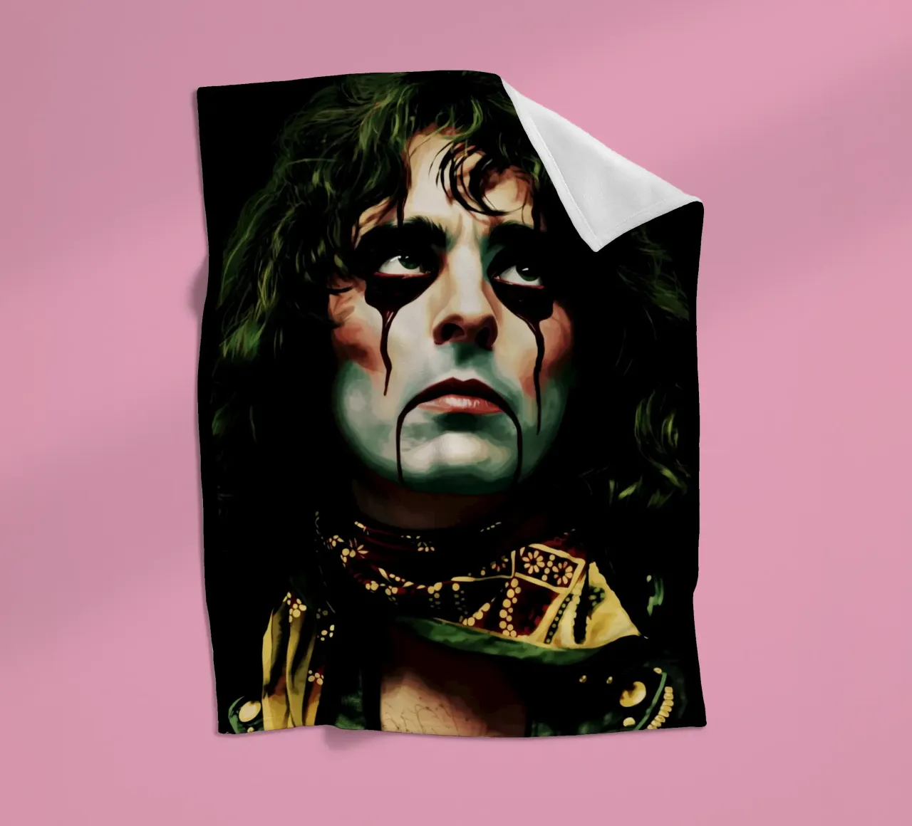 Stile Alice Cooper coperta in pile da Lembayung art