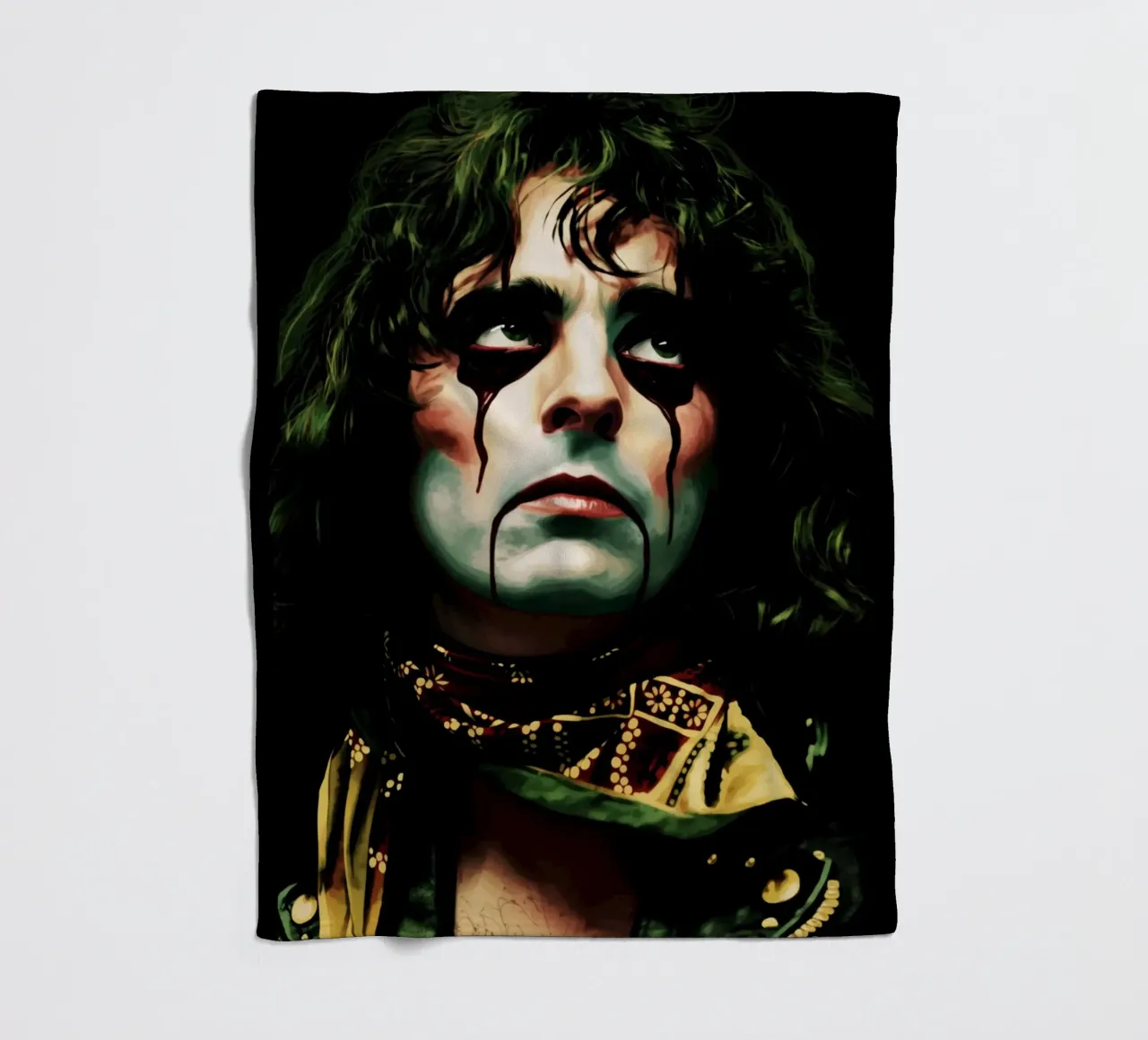 Stile Alice Cooper coperta in pile da Lembayung art