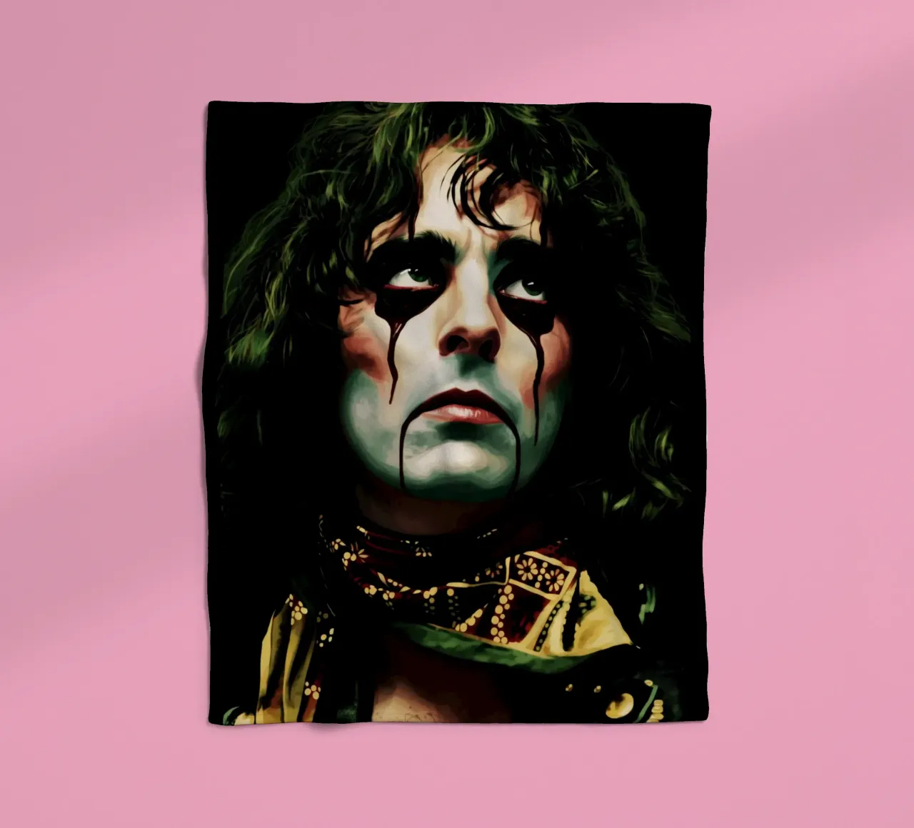 Stile Alice Cooper coperta in pile da Lembayung art
