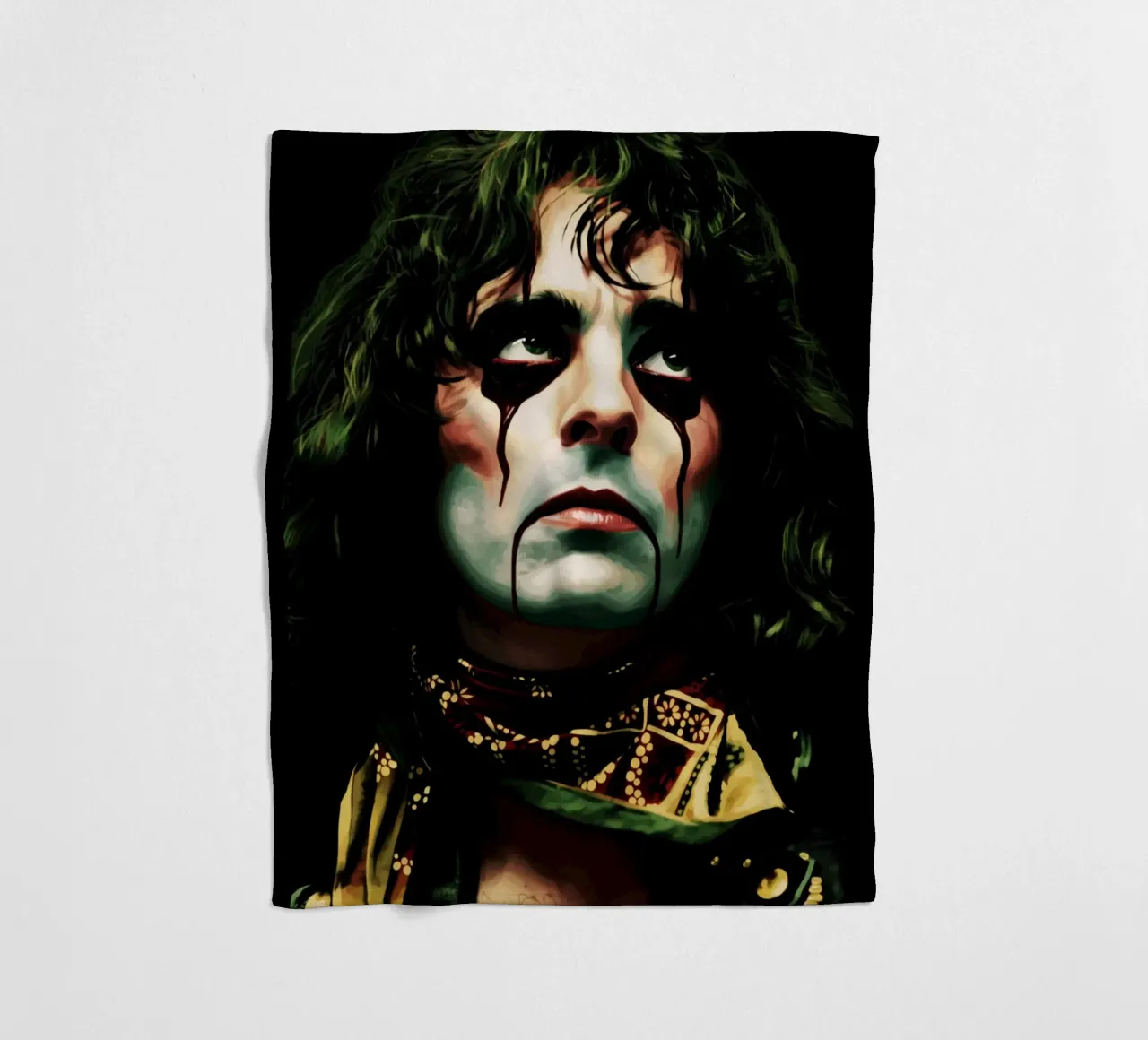 Stile Alice Cooper coperta in pile da Lembayung art