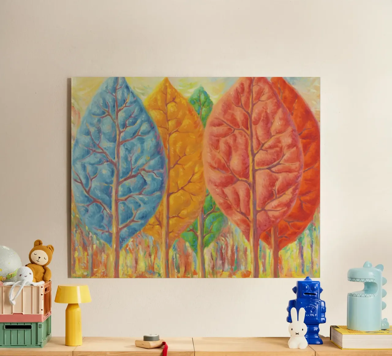 Il fuoco di René Magritte (1948) plexiglass da Classic Art Prints