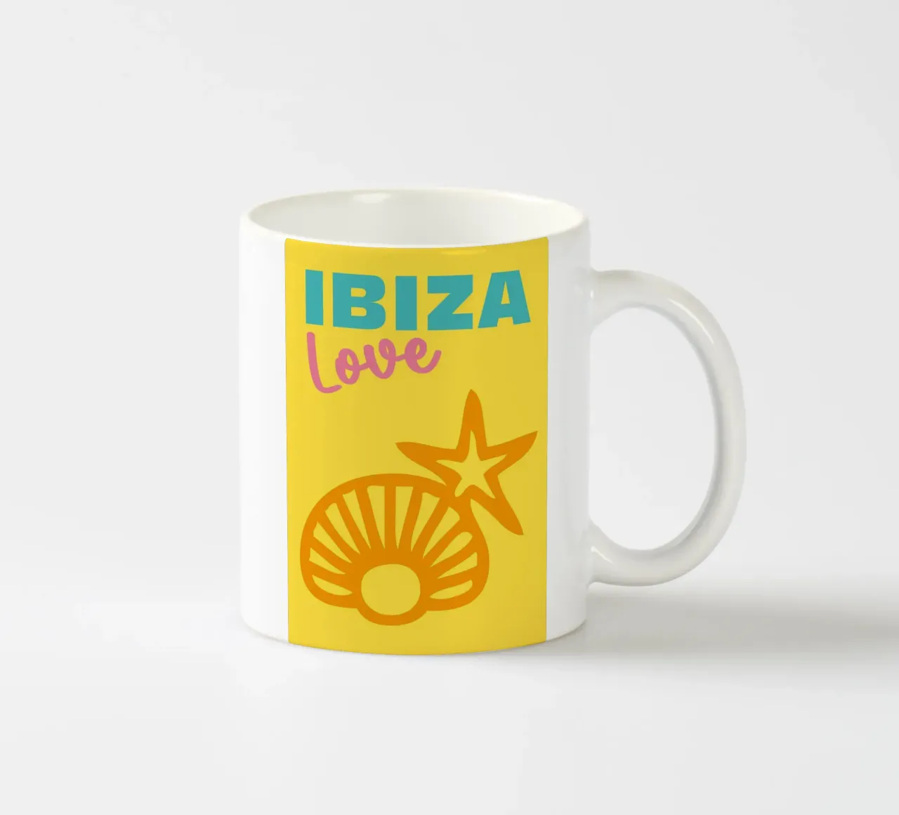 Amore a Ibiza tazza in ceramica da Art Fart