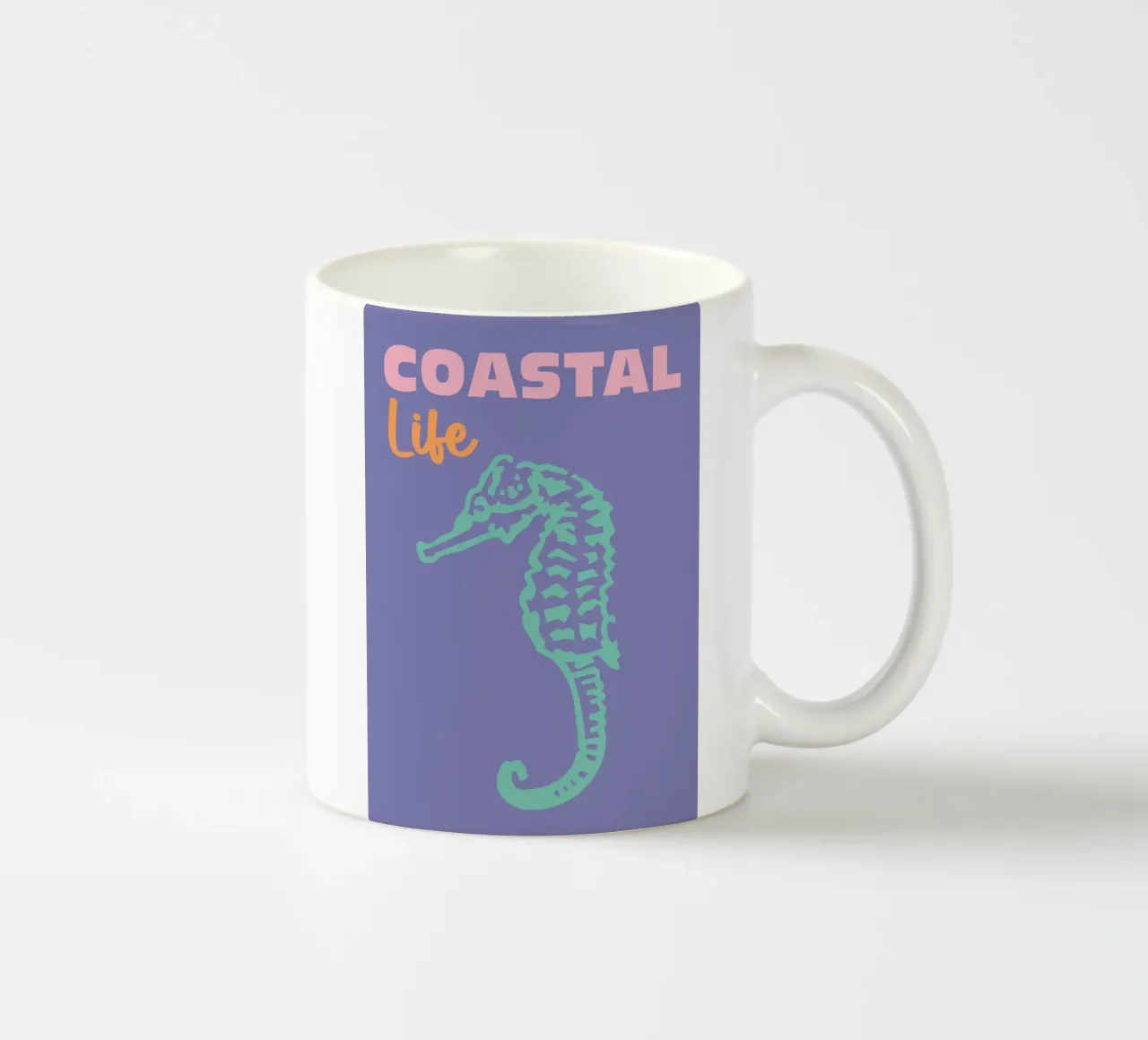Coastal Life tazza in ceramica da Art Fart