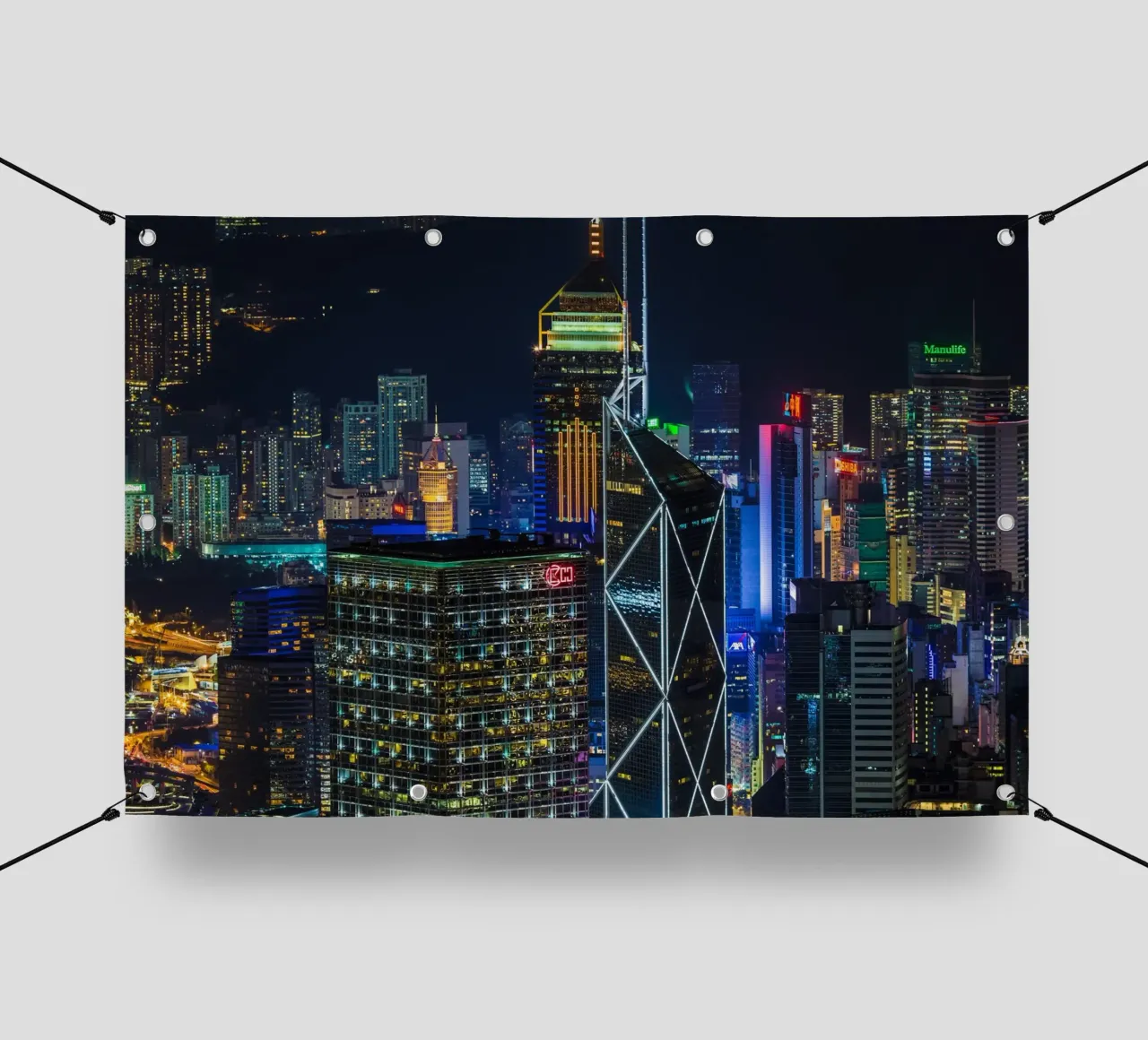 HONG KONG 28 telo in pvc da Tom Uhlenberg
