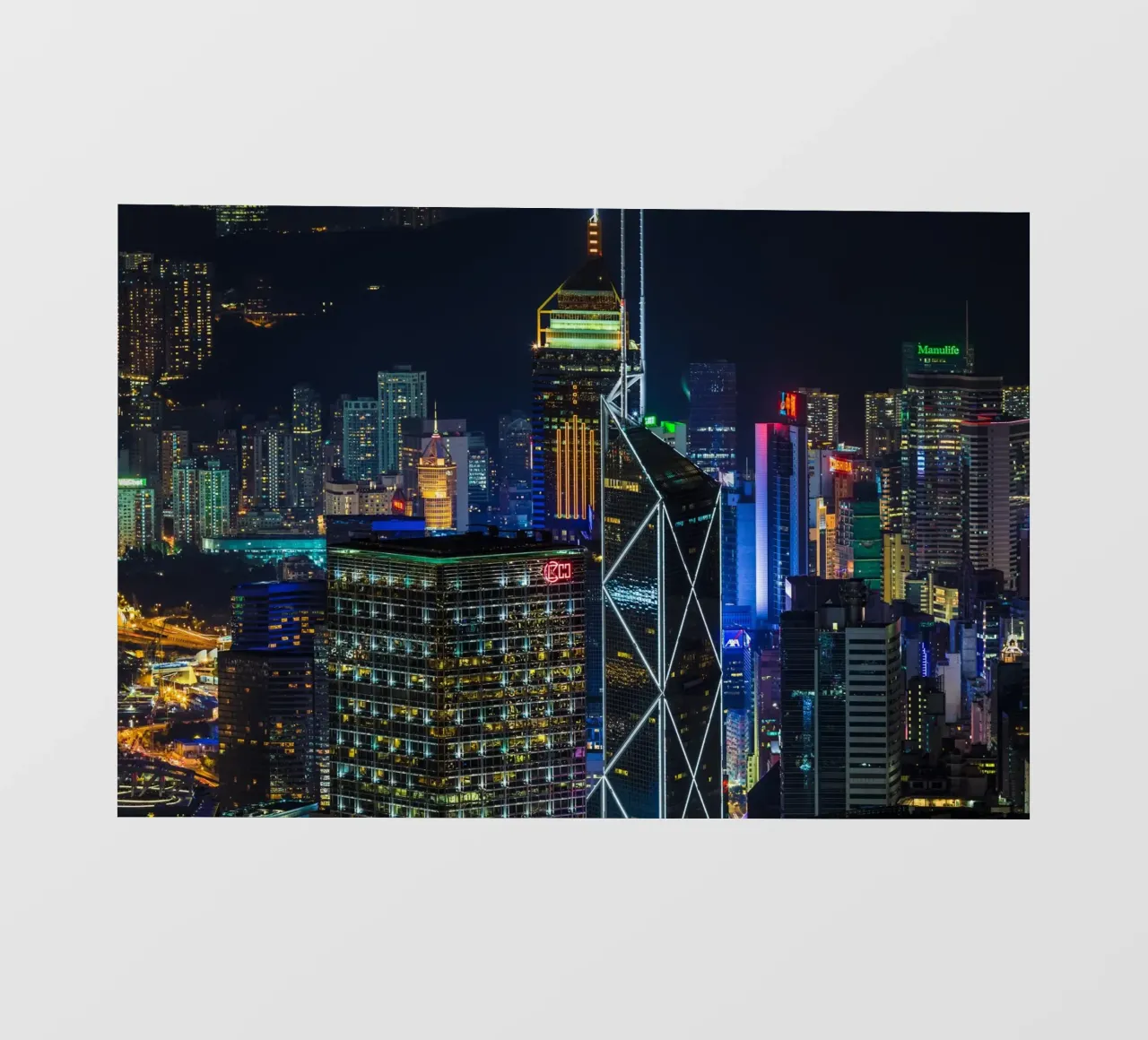 HONG KONG 28 telo in pvc da Tom Uhlenberg