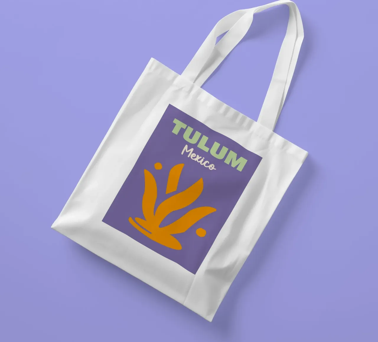 Tulum, Messico borsa in juta da Art Fart