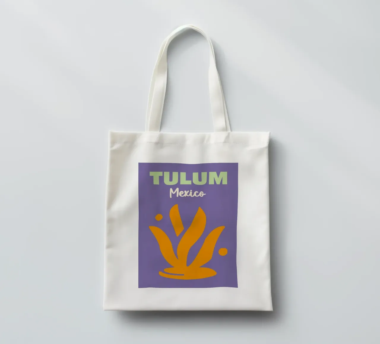 Tulum, Messico borsa in juta da Art Fart